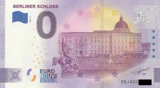 Banconota da 0€ BERLINER SCHLOSS