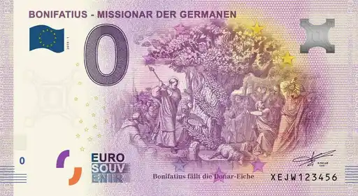 Billet 0€ BONIFATIUS - MISSIONAR DER GERMANEN