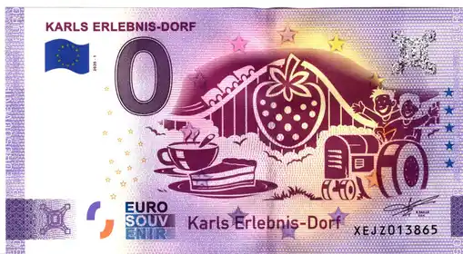 0€ banknote KARLS ERLEBNIS-DORF