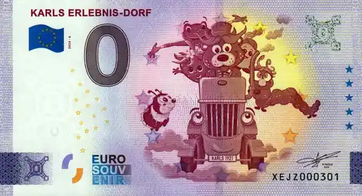 Banconota da 0€ KARLS ERLEBNIS-DORF