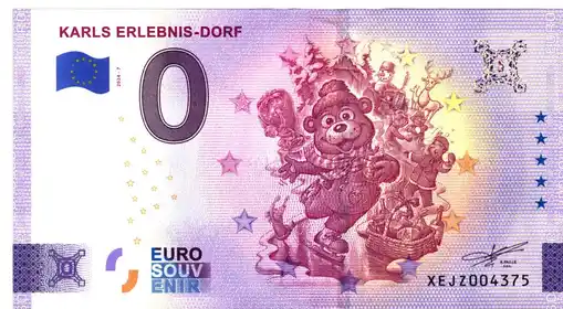 0€ banknote KARLS ERLEBNIS-DORF