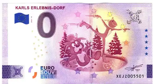 0€ banknote KARLS ERLEBNIS-DORF