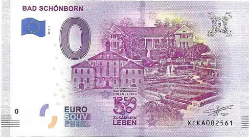 0€-Schein BAD SCHÖNBORN