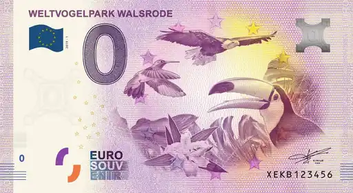 0€-Schein WELTVOGELPARK WALSRODE