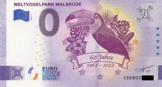 Billet 0€ WELTVOGELPARK WALSRODE