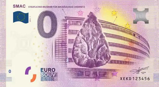 Billete de 0€ SMACSTAATLICHES MUSEUM FÜR ARCHÄOLOGIE CHEMNITZ