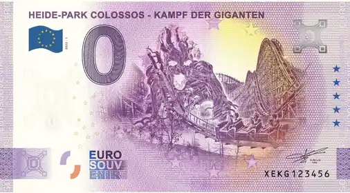 Billete de 0€ HEIDE-PARK COLOSSOS - KAMPF DER GIGANTEN