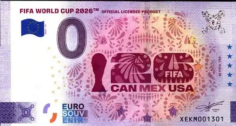 Billete de 0€ FIFA WORLD CUP 2026