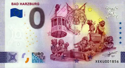 0€ banknote BAD HARZBURG