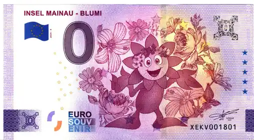 Banconota da 0€ INSEL MAINAU - BLUMI