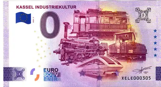0€ banknote KASSEL INDUSTRIEKULTUR
