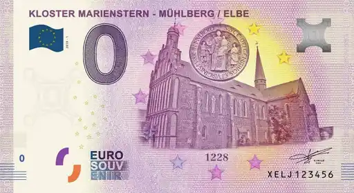 Billete de 0€ KLOSTER MARIENSTERN - MÜHLBERG ELBE