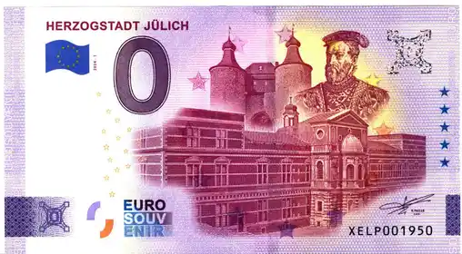Banconota da 0€ HERZOGSTADT JÜLICH