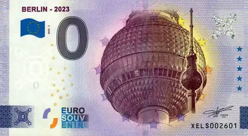 0€-Schein BERLIN - 2023