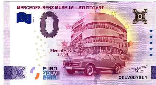 Billet 0€ MERCEDES-BENZ MUSEUM - STUTTGART