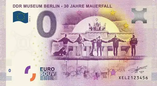 Billet 0€ DDR MUSEUM BERLIN - 30 JAHRE MAUERFALL