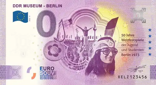 Banconota da 0€ DDR MUSEUM - BERLIN