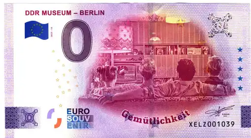 Billet 0€ DDR MUSEUM - BERLINGemütlichkeit