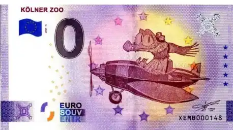 0€-Schein KÖLNER ZOO