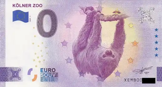 Billete de 0€ KÖLNER ZOO