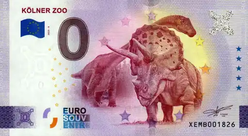 0€-Schein KÖLNER ZOO