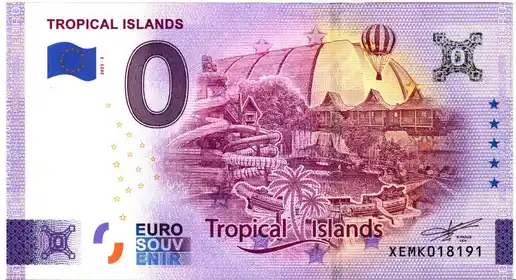0€-Schein TROPICAL ISLANDS