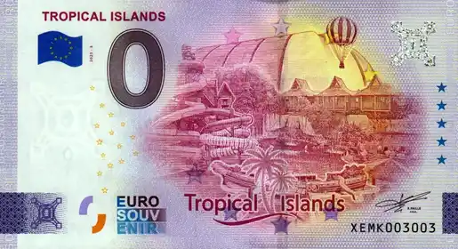 0€-Schein TROPICAL ISLANDS