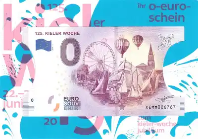 Billete de 0€ 125. KIELER WOCHE
