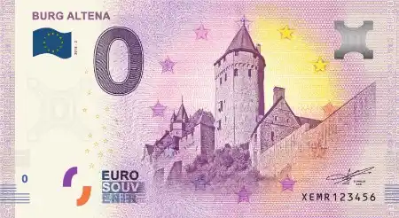 Billete de 0€ BURG ALTENA