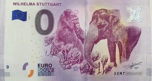 0€-Schein WILHELMA STUTTGART