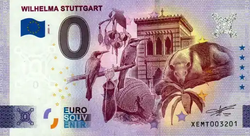 0€-Schein WILHELMA STUTTGART