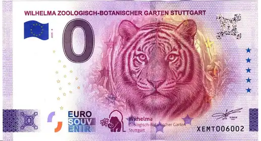 Billet 0€ WILHELMA ZOOLOGISCH-BOTANISCHER GARTEN STUTTGART