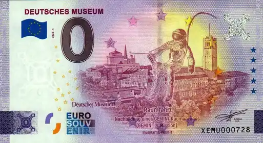 0€-Schein DEUTSCHES MUSEUM