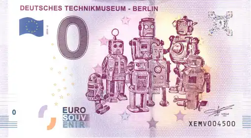 0€ banknote DEUTSCHES TECHNIKMUSEUM - BERLIN