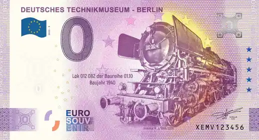 Billete de 0€ DEUTSCHES TECHNIKMUSEUM - BERLIN