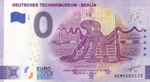 0€-Schein DEUTSCHES TECHNIKMUSEUM - BERLIN