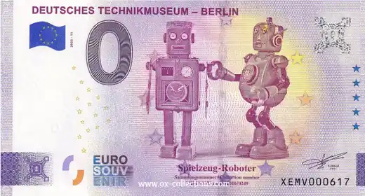 Billete de 0€ DEUTSCHES TECHNIKMUSEUM - BERLIN
