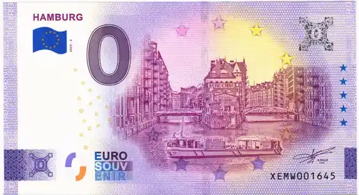 0€-Schein HAMBURG