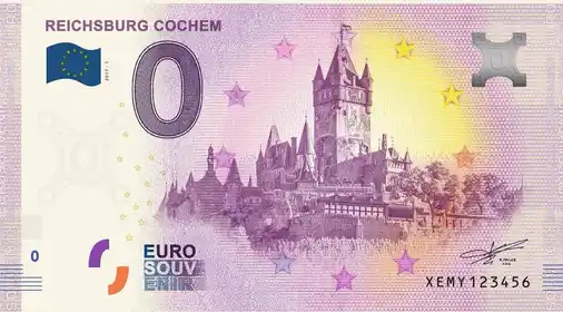 0€ banknote REICHSBURG COCHEM