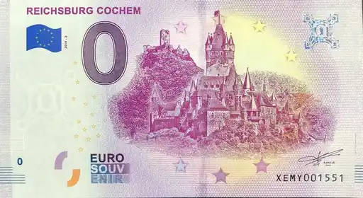 Banconota da 0€ REICHSBURG COCHEM