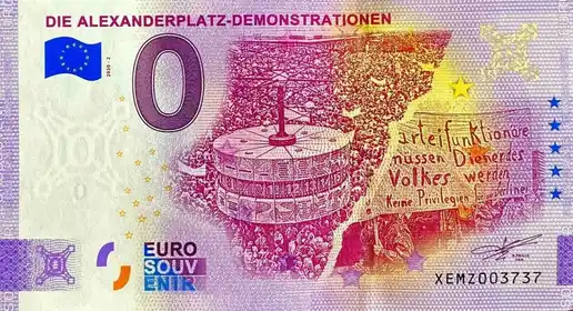 Billete de 0€ DIE ALEXANDERPLATZ-DEMONSTRATION