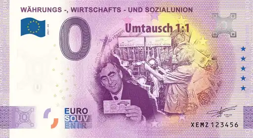 Banconota da 0€ WÄHRUNGS -