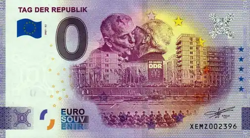 Banconota da 0€ TAG DER REPUBLIK