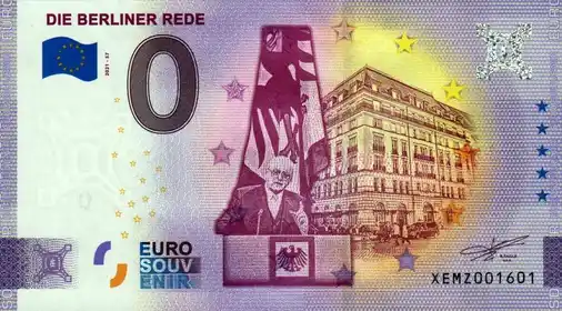 Billete de 0€ DIE BERLINER REDE