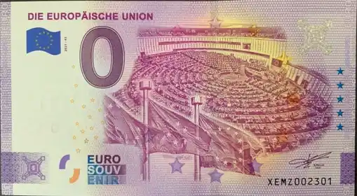Banconota da 0€ DIE EUROPÄISCHE UNION