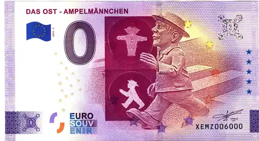 0€-Schein DAS OST - AMPELMÄNNSCHEN