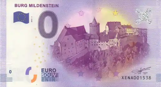 Banconota da 0€ BURG MILDENSTEIN