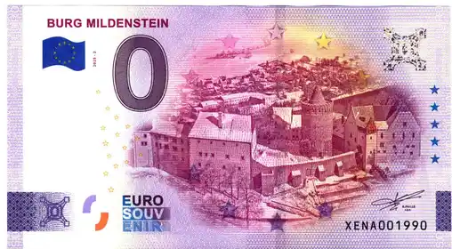 Billete de 0€ BURG MILDENSTEIN