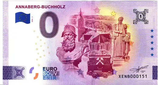 0€ banknote ANNABERG-BUCHHOLZ