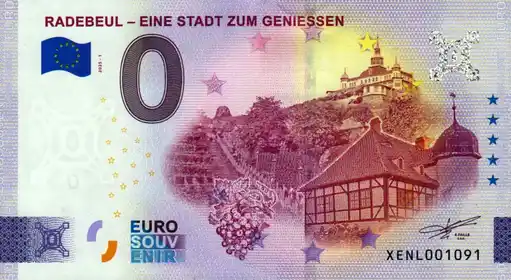 Billet 0€ RADEBEUL - EINE STADT ZU GENIESSEN